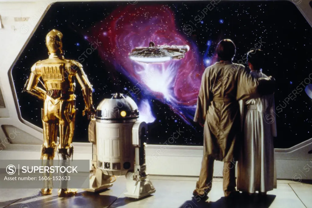 Anthony Daniels, Kenny Baker, Mark Hamill, Carrie Fisher / Star Wars - The Empire Strikes Back 1980 directed by Irvin Kershner