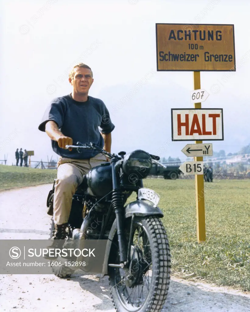 Steve McQueen / The Great Escape 1963 directed by John Sturges