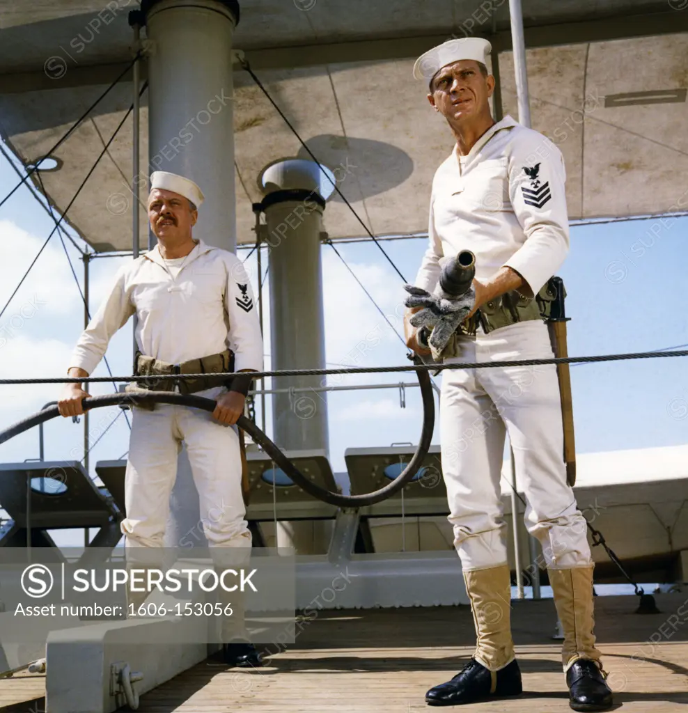 Richard Attenborough, Steve McQueen / The Sand Pebbles 1966 directed by Robert Wise