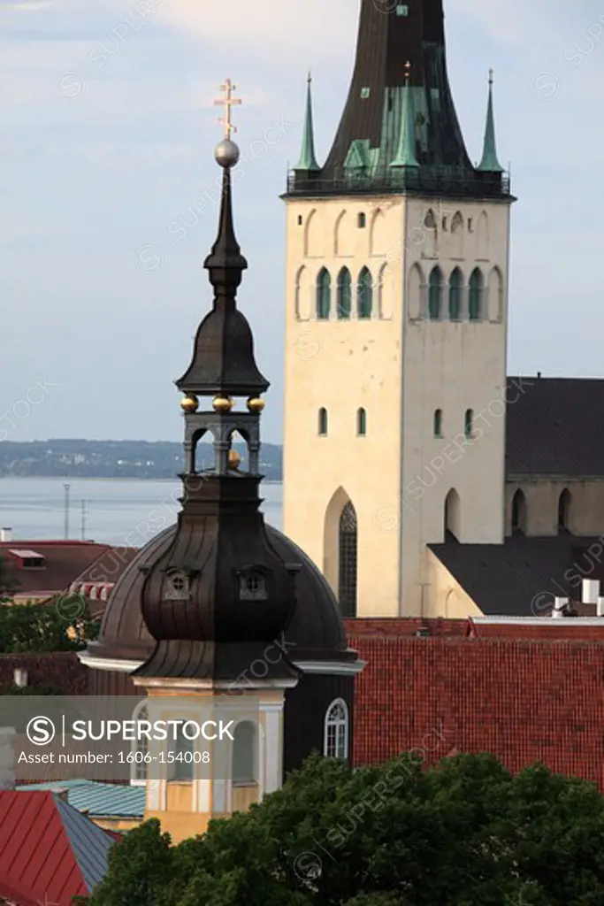 Estonia, Tallinn, St Olav's Church,