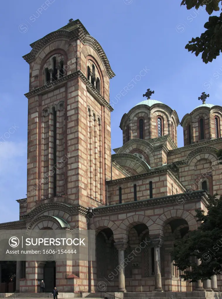 Serbia, Belgrade, St Mark Orthodox Church,