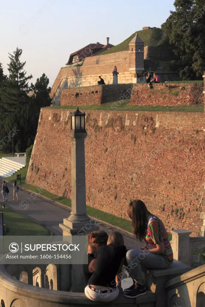 Serbia, Belgrade, Kalemegdan Citadel,
