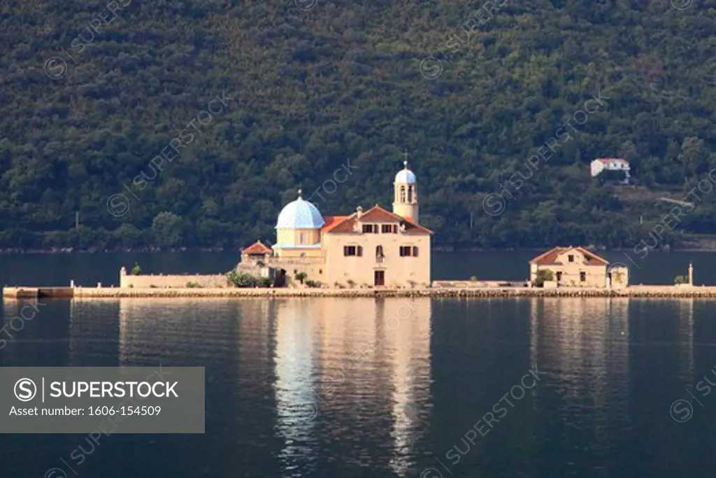 Montenegro, Bay of Kotor, Perast, Lady of the Rock Island,
