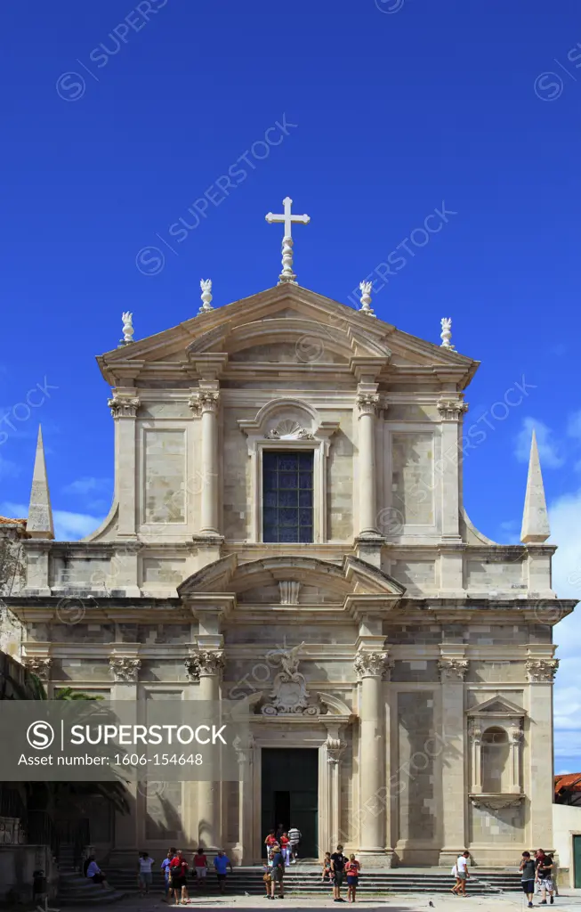 Croatia, Dubrovnik, Jesuit Church,