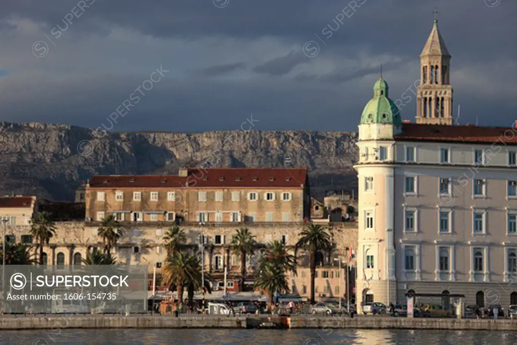 Croatia, Split, skyline, general view, seashore,