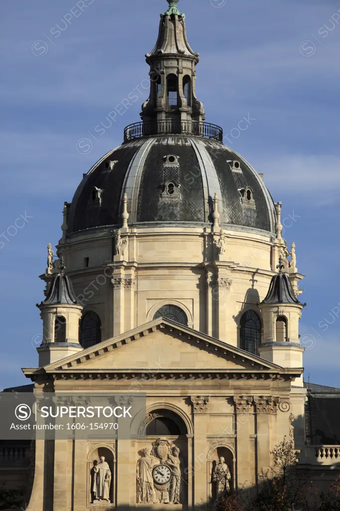 France, Paris, Sorbonne University, Église de la Sorbonne Church,