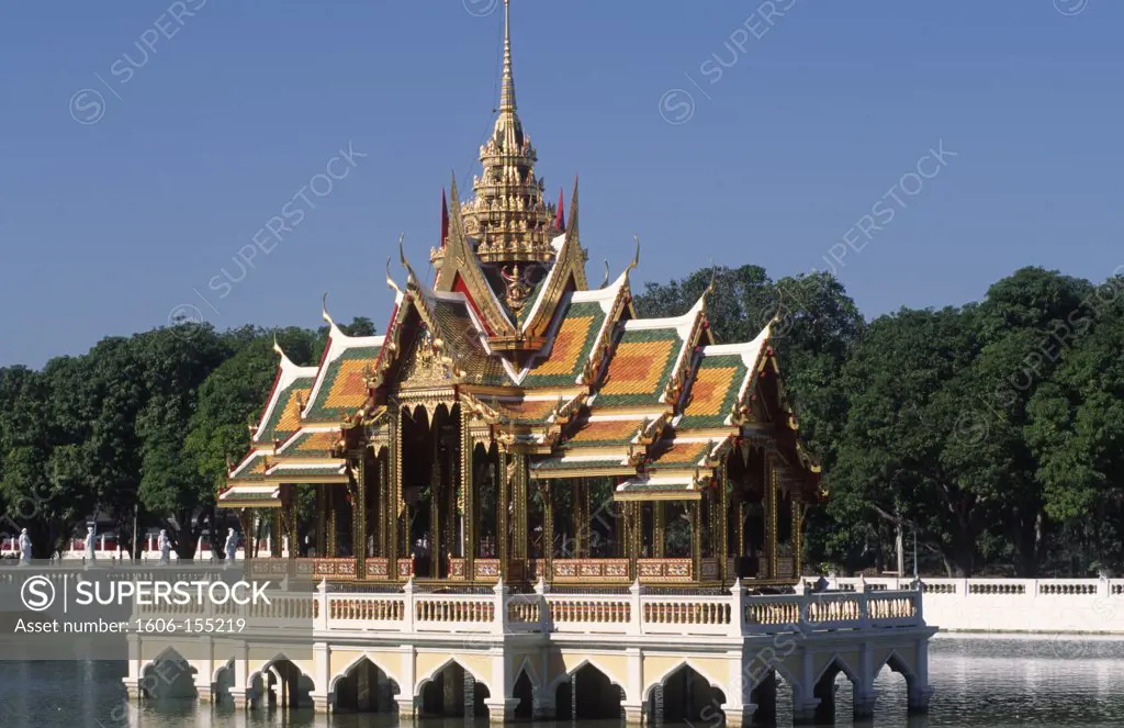 Thailand, Bang Pa-in, Palace, Thai Pavilion,