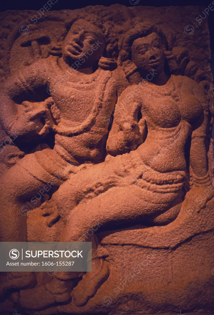 Sri Lanka, Anuradhapura, Isurumuniya Vihara, lovers, stone carving,