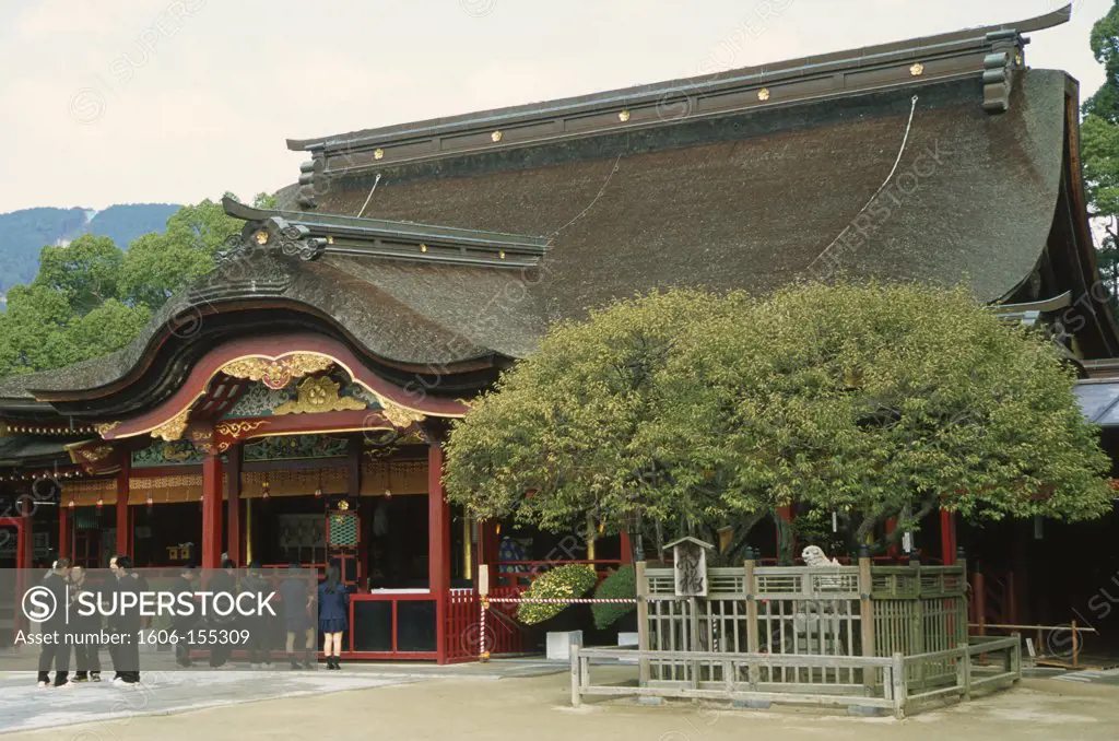 Japan, Kyushu, Dazaifu, Tenman-gu Shinto shrine,
