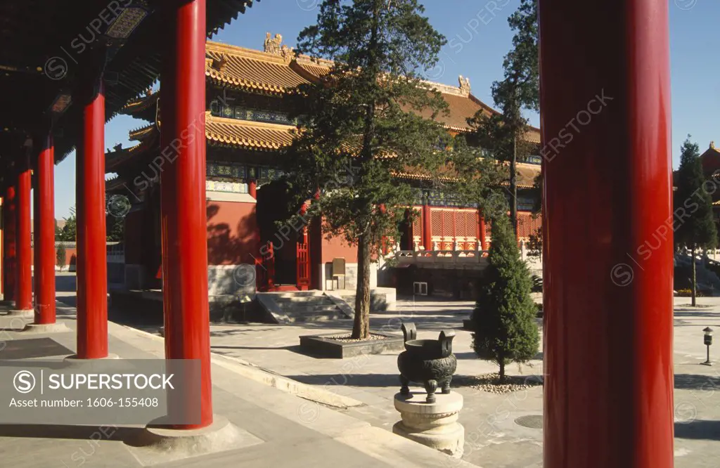 China, Beijing, Temple to the Emperors of the Past Ages,