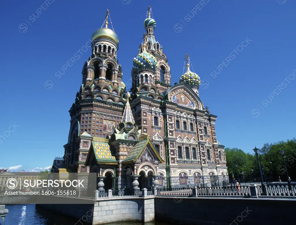 Russia, St Petersburg, Resurrection Church,