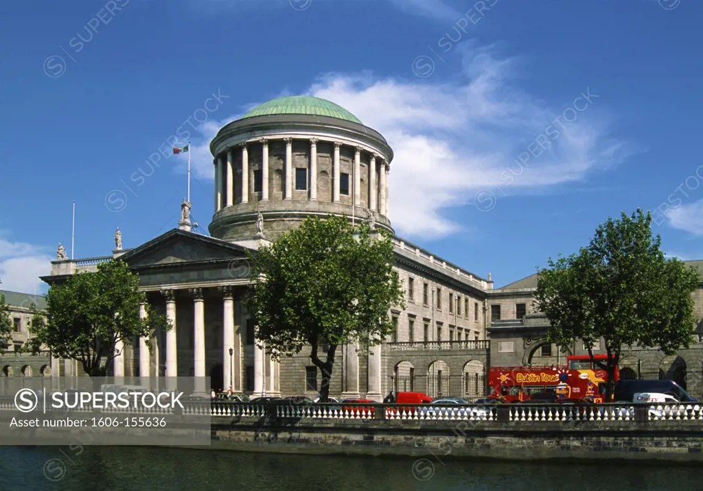 Ireland, Dublin, Four Courts,