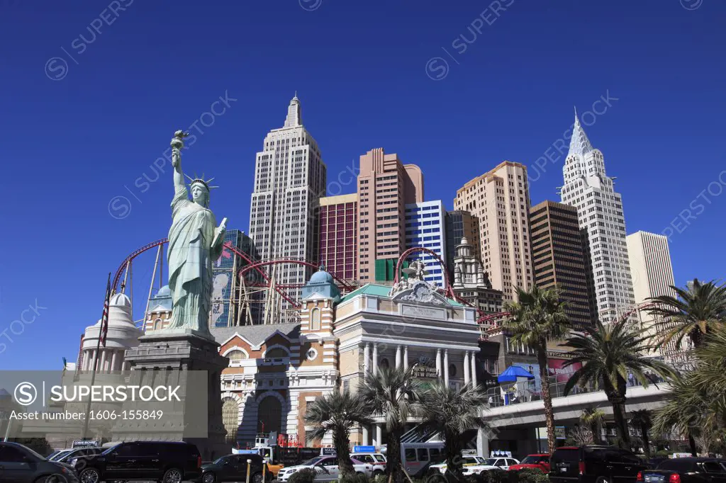 USA, Nevada, Las Vegas, New York - New York, hotel, casino,