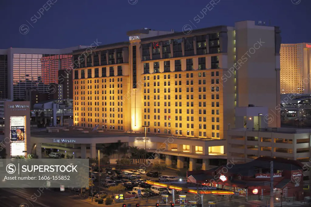 USA, Nevada, Las Vegas, The Westin Hotel,