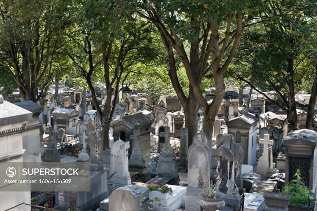 France, Paris, Pere Lachaise Cemetery