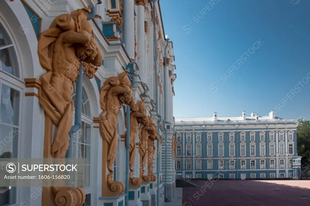 Rusia ,Near San Petersburg City ,Pushkin City, Catherina Palace,