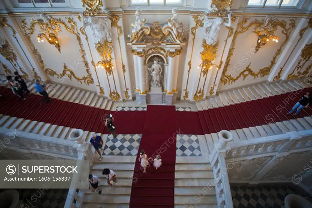 Rusia , San Petersburg City, The Winter Palace Bldg. (Hermitage) , Interior