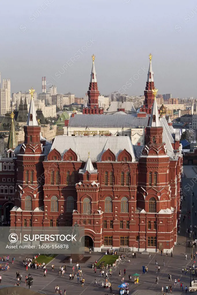 Rusia , Moscow City, History Museum Bldg.