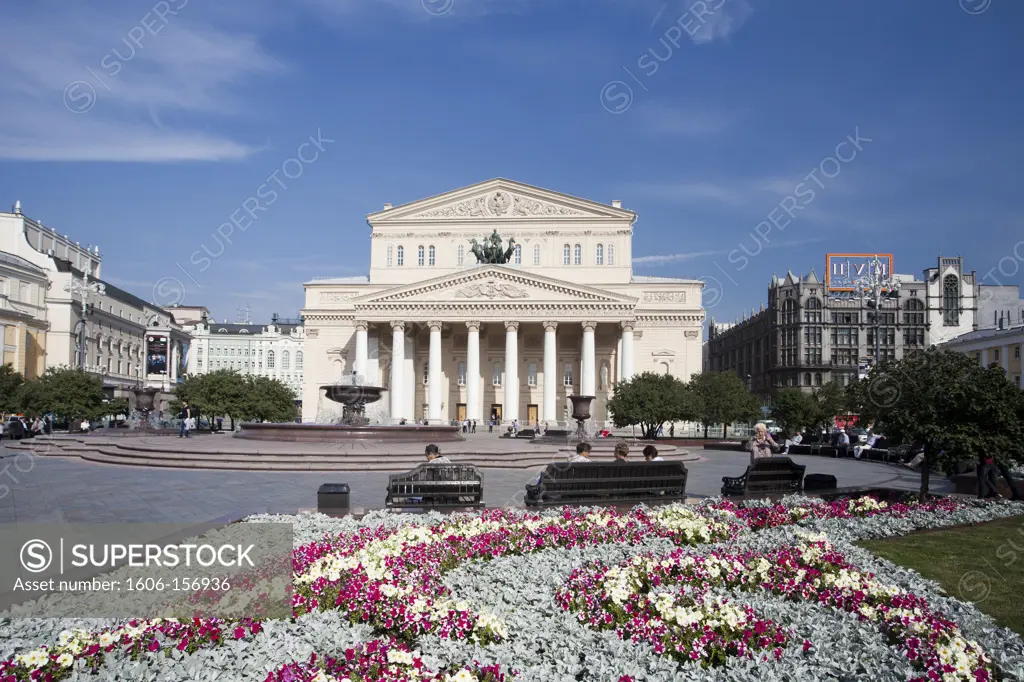 Rusia, Moscow City ,Bolshoi Theater , Theater square