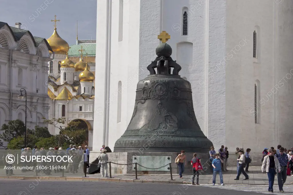 Rusia, Moscow City ,Inside the Kremlin,The Tsar Bell