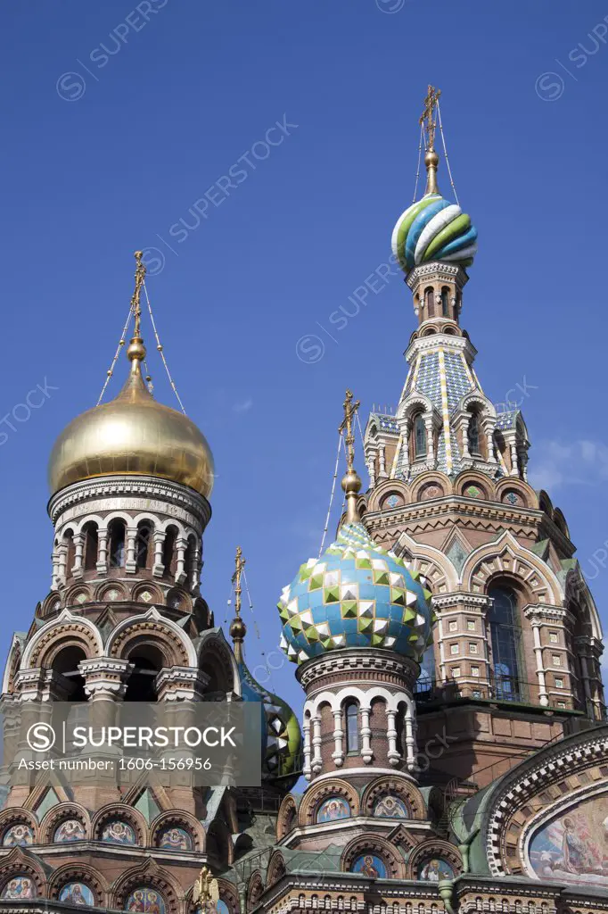 Rusia , San Petersburg City, Church of the Savior on Spilled Blood