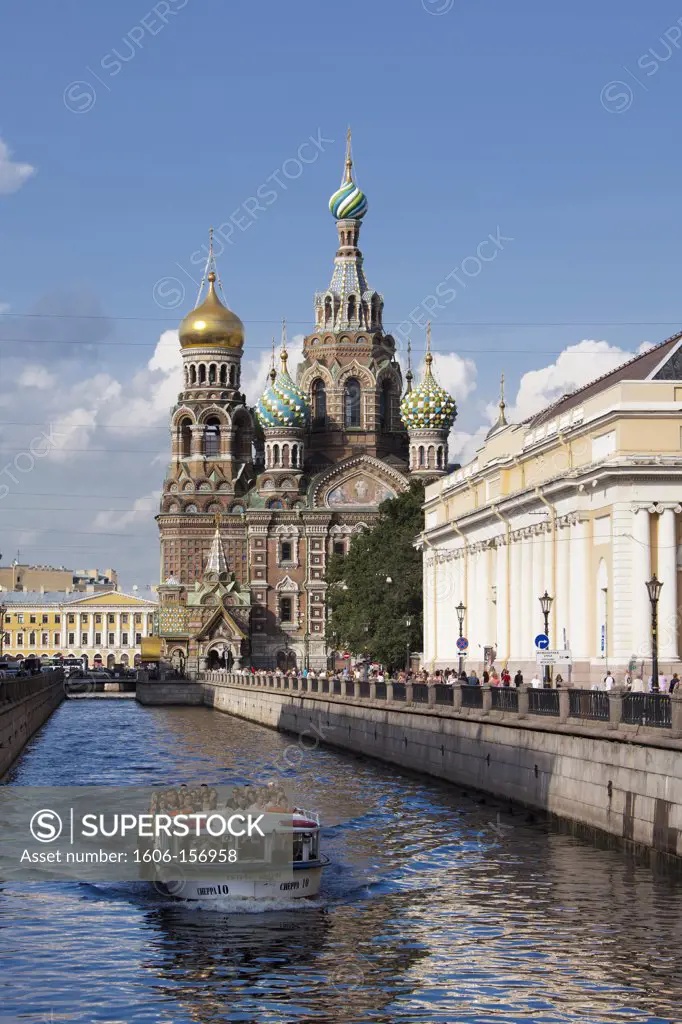 Rusia , San Petersburg City, Church of the Savior on Spilled Blood