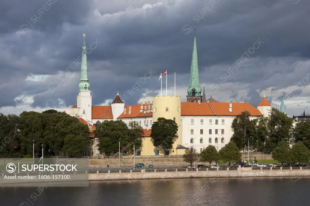 Latvia, Riga city, Riga Castle