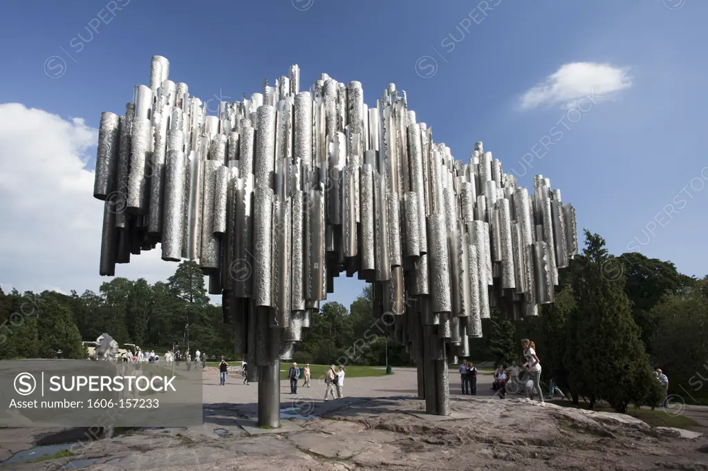 Finland , Helsinki City, Sibelius Monument