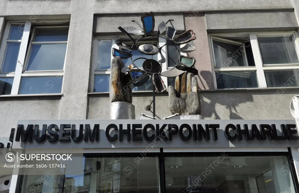 Europe, Germany, Berlin, Friedrichstrasse, checkpoint charlie museum