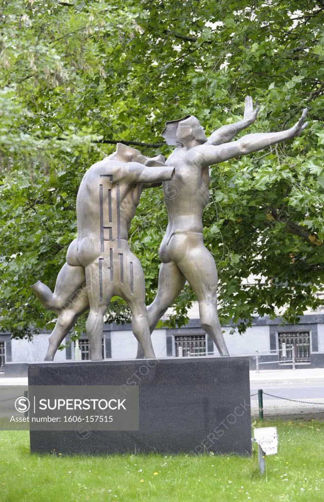 Europe, Germany, Berlin, statue