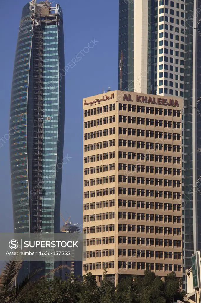 Kuwait, Kuwait City, United Tower, Al Khaleejia Building,