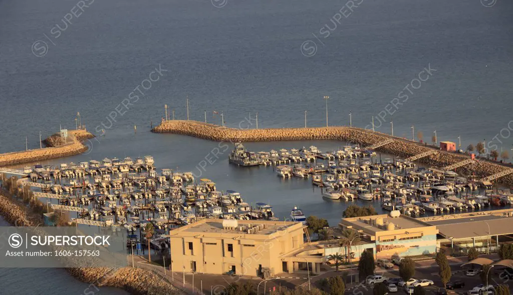 Kuwait, Kuwait City, Marina, pleasure boats,