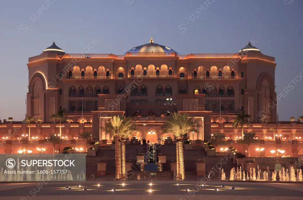 United Arab Emirates, Abu Dhabi, Emirates Palace Hotel,