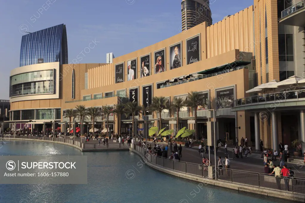 United Arab Emirates, Dubai, Dubai Mall, people, leisure,