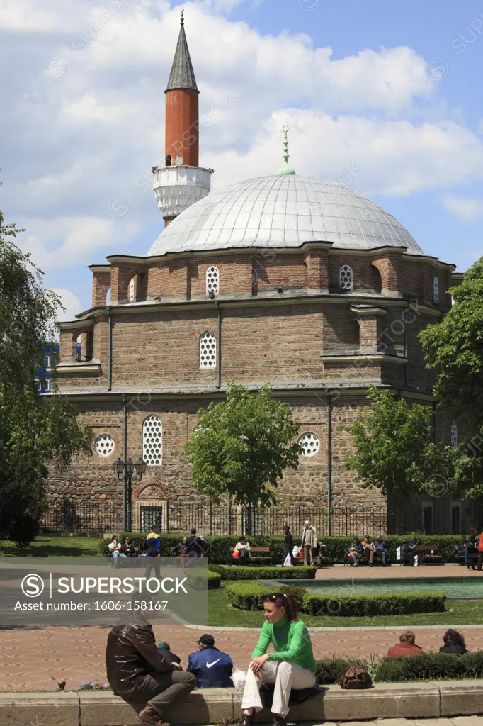 Bulgaria, Sofia, Banya Bashi Mosque,