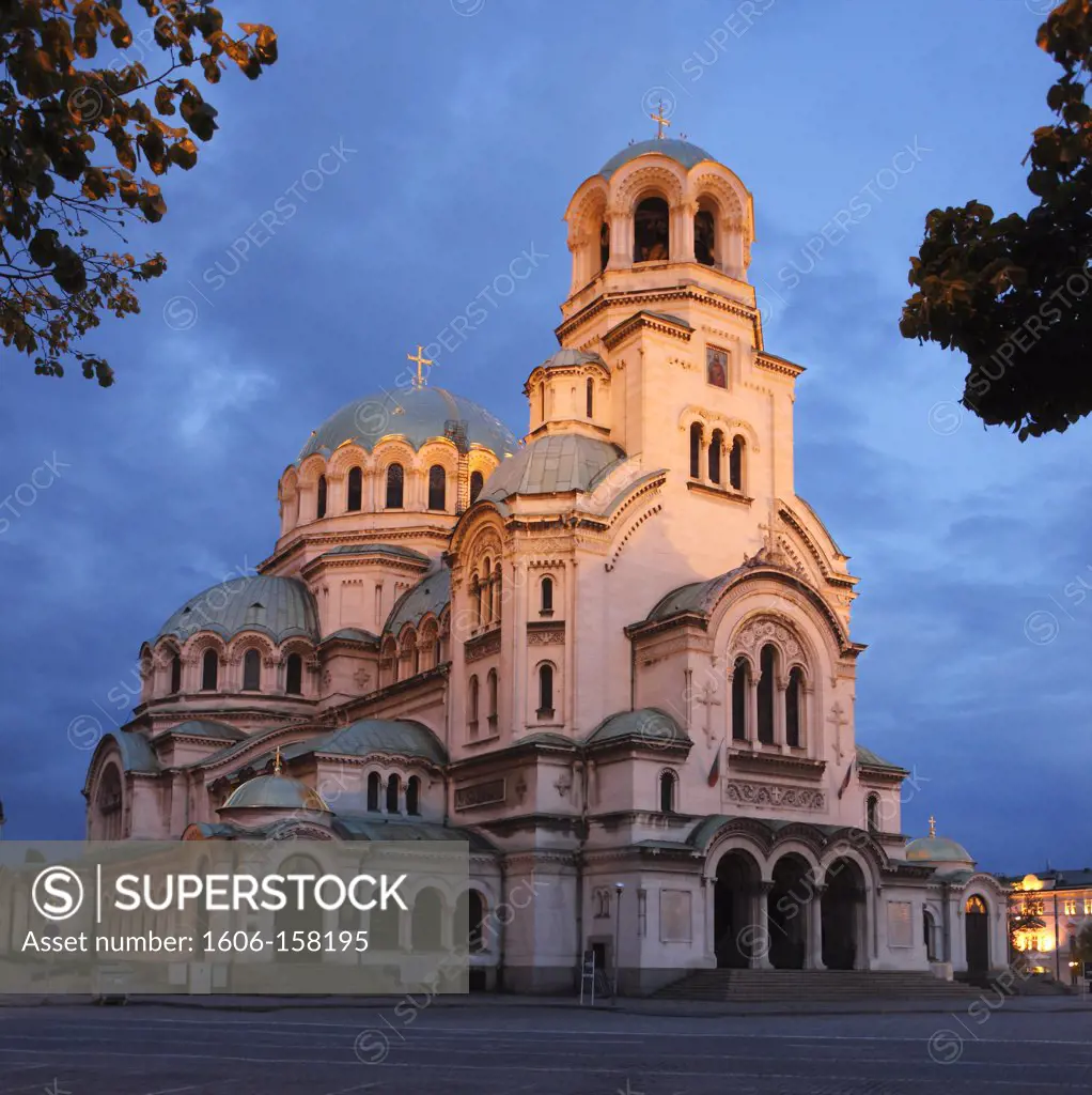 Bulgaria, Sofia, Alexander Nevsky Cathedral,