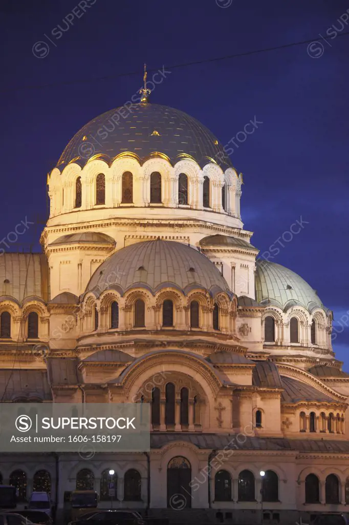 Bulgaria, Sofia, Alexander Nevsky Cathedral,