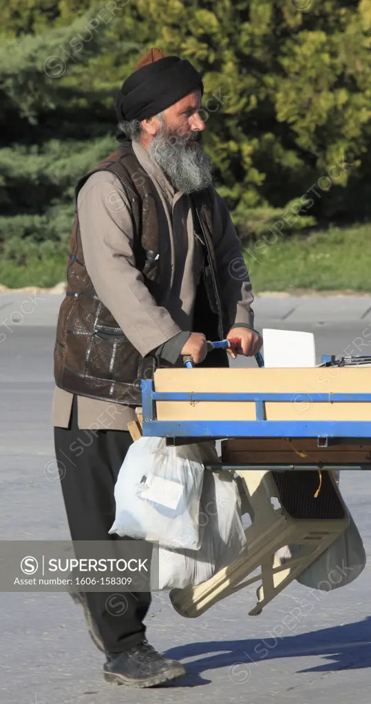 Turkey, Konya, street vendor,