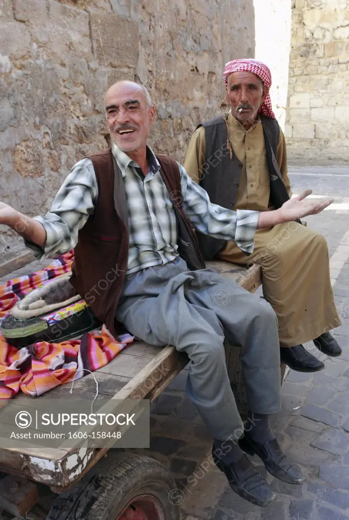 Turkey, Sanliurfa, two men,