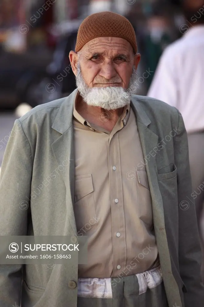 Turkey, Sanliurfa, old man portrait,