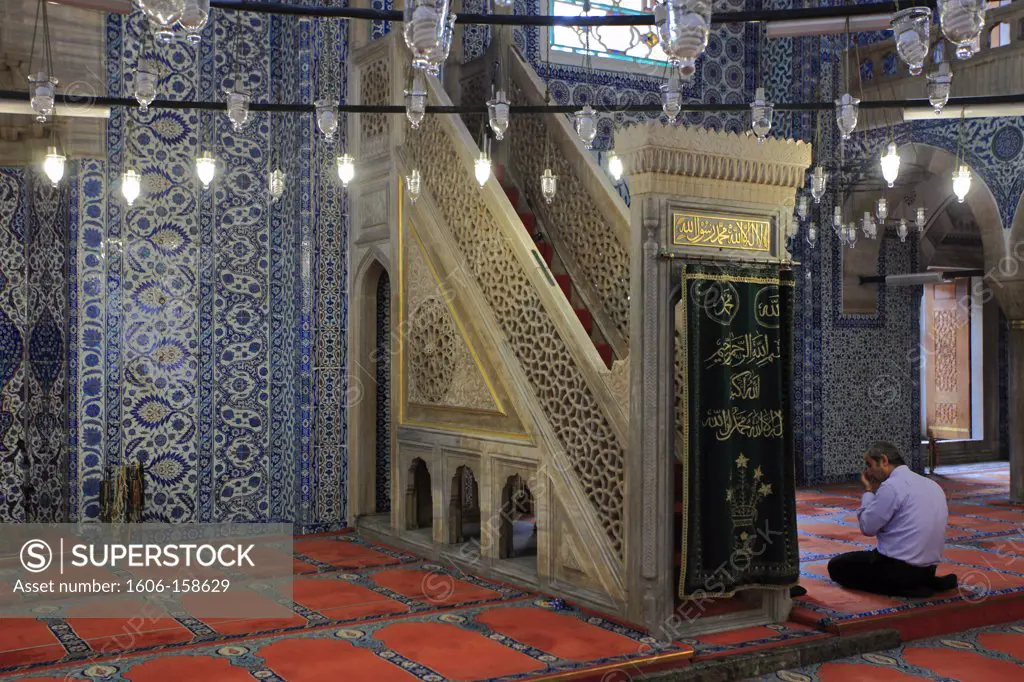 Turkey; Istanbul; Rustem Pasa Mosque,