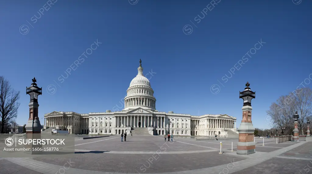 USA- March 2010-Washington City-The US Capitol