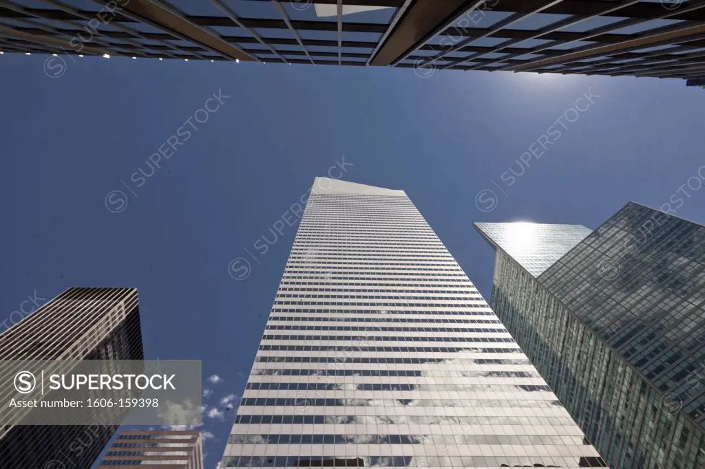 New York - United States, low angle view of buildings and sky