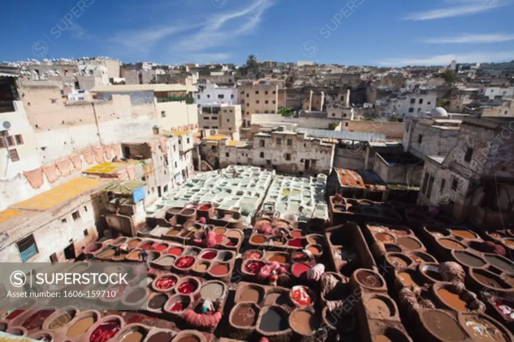 Morocco-Fes City-Fes Tannery