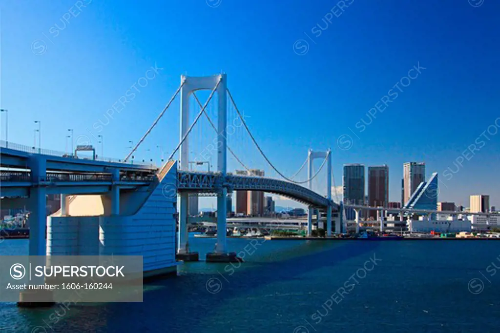 Japan-Nov. 09 Tokyo City Tokyo Bay Rainbow Bridge