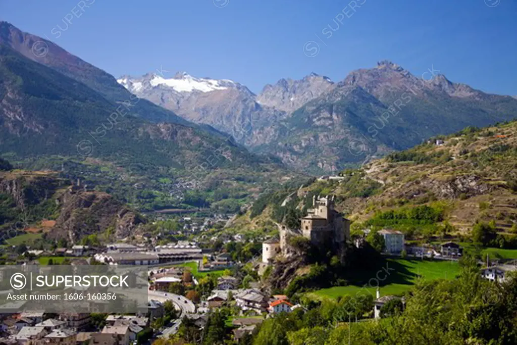 Italia , October 2009 Aosta Valley Saint Pierre Castle