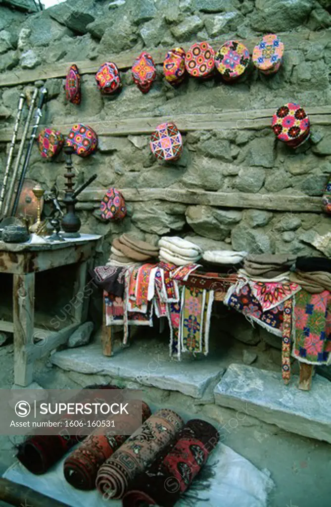 Pakistan, Northern Areas, Hunza, Baltit, handicrafts,