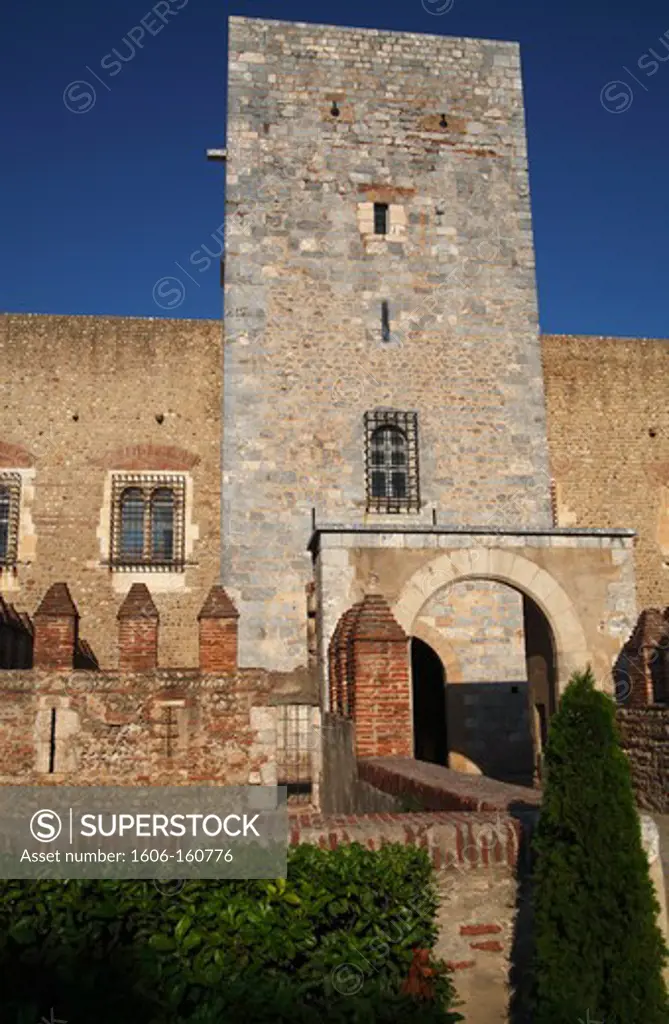 France, Languedoc Roussillon, Pyrénées Orientales (66), Perpignan, Rois de Majorque palace