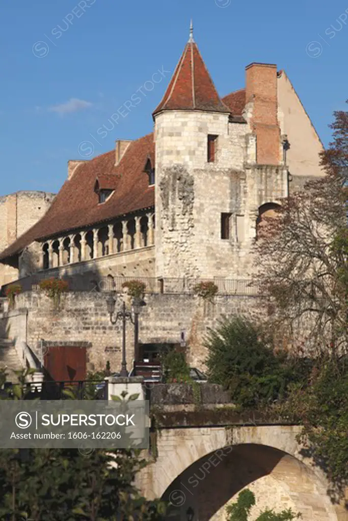 France, Aquitaine, Lot et Garonne (47), Nerac, castle