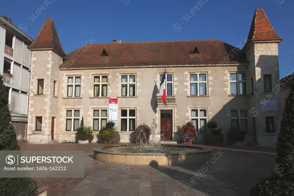 France, Aquitaine, Lot et Garonne (47), Nerac, city hall